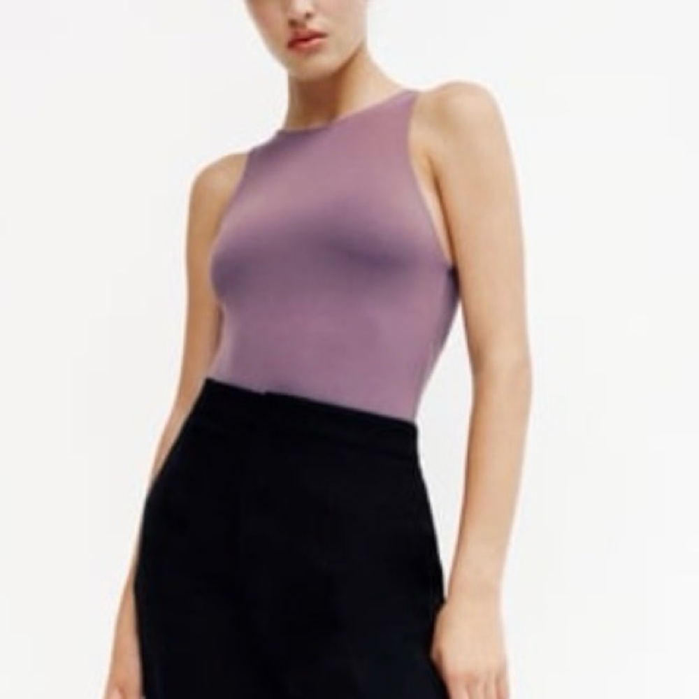 ZARA HALTERNECK BODYSUIT